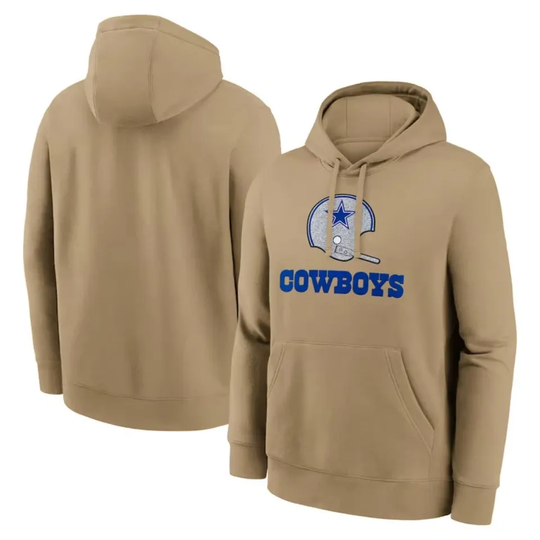 Dallas Best Season Rewind Club Pullover Hoodie - Tan
