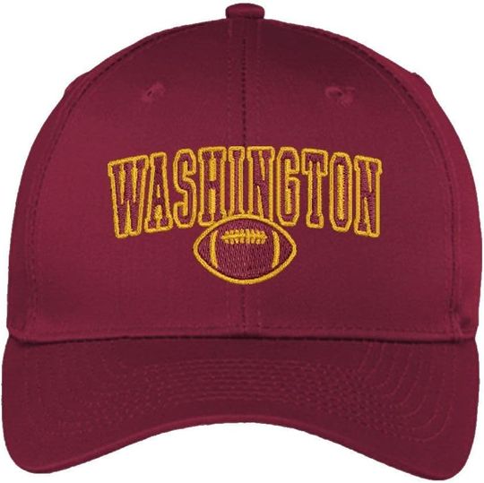 Discover Vintage Football Embroidered Baseball Cap - Adjustable Unisex Hat