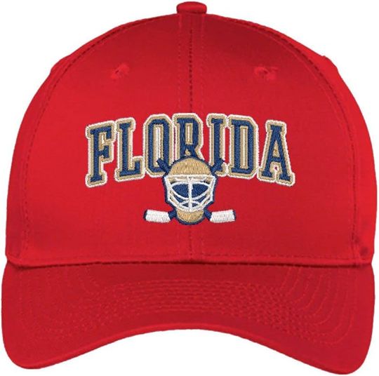 Discover Embroidered Hockey Mask Fan Baseball Cap - Adjustable Unisex Hat