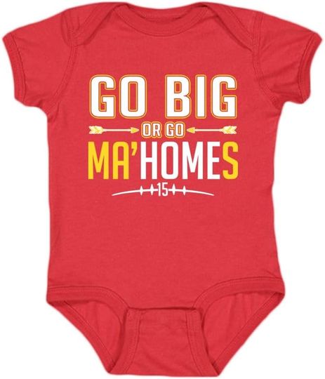 Discover Xtreme Apparel Go Big or Go Home Kid's Football Bodysuit