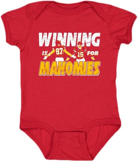 Discover Kansas City Kids' Football Bodysuit