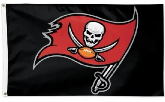 Tampa Bay Buccaneers Foot Banner Flag Football