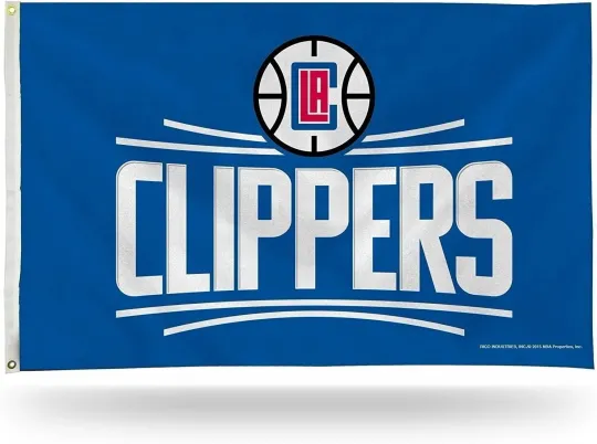 Discover Los Angeles Clippers Feet House Flag Banner with Metal Grommets for Indoor and Outdoor Display