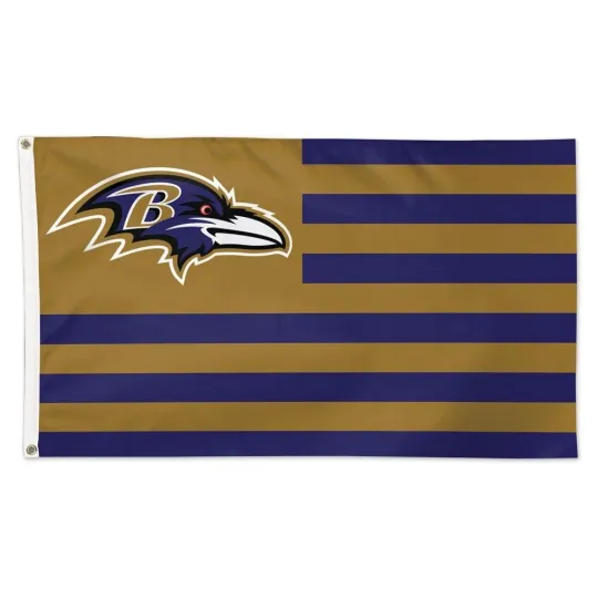 Baltimore Ravens Football fans 3x5 ft Patriotic Flag - Ideal football Gift Banner