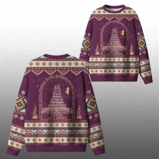 2025 Christmas Life Before Death Ugly Sweater
