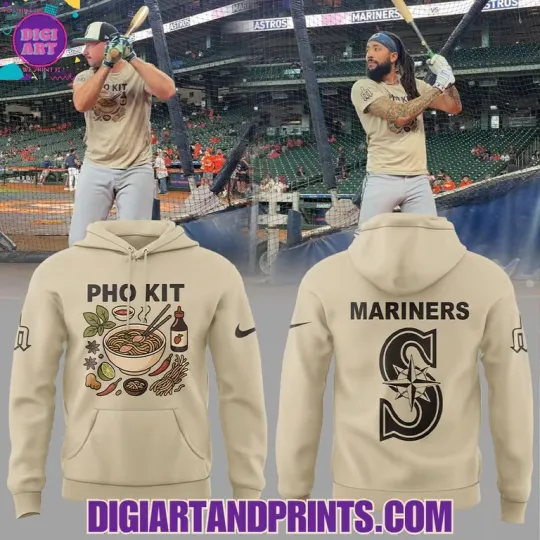 Discover Pho Kit 2025 Mariners Hoodie, Gift For Fans, Christmas Gift
