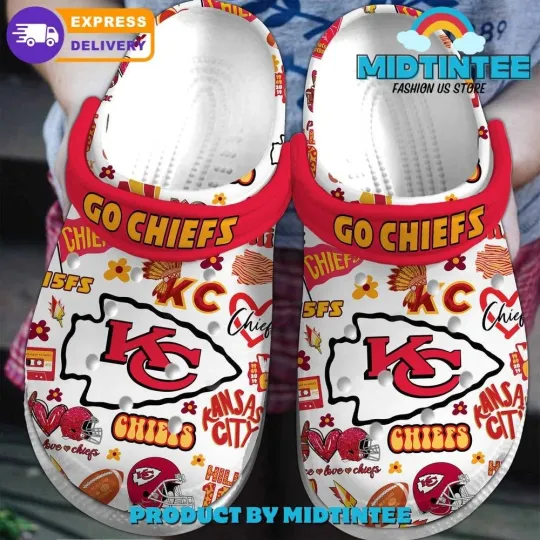 Discover Chiefs Red Football Team Clogs