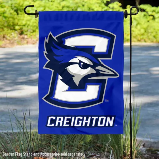 Discover Creighton Garden Flag Yard Banner