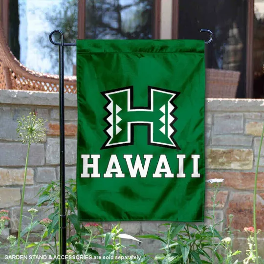 Hawaii Warriors Garden Flag Yard Banner