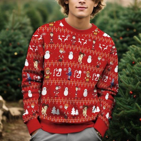 Heat Miser And Snow Miser Christmas Ugly Sweater Heat Miser Christmas Sweater Miser Brothers Shirt Christmas Couple Matching Tee Xmas Gift