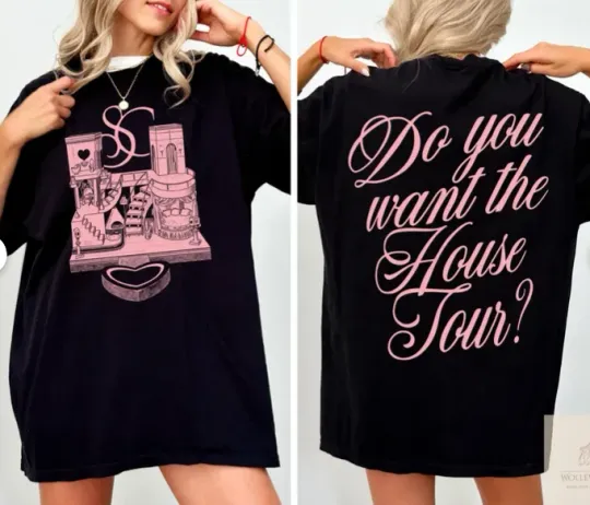 Discover Vintage Do You Want The House Tour Shirt, Sabrina Carpenter Concert Sweatshirt