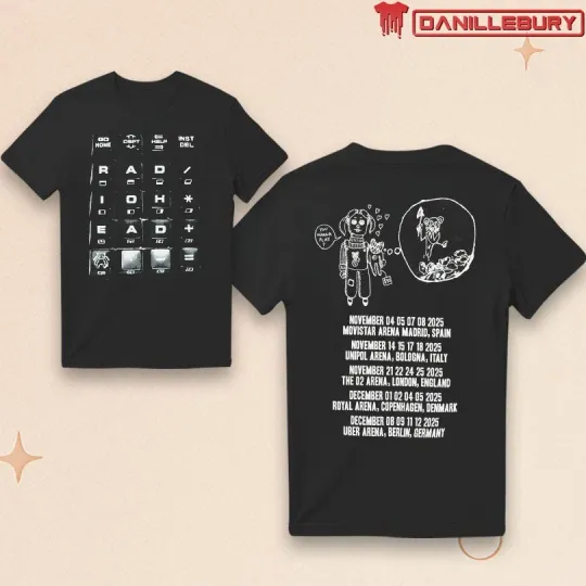 Discover W.A.S.T.E 2025 Tour Black Streetwear Graphic T-Shirt