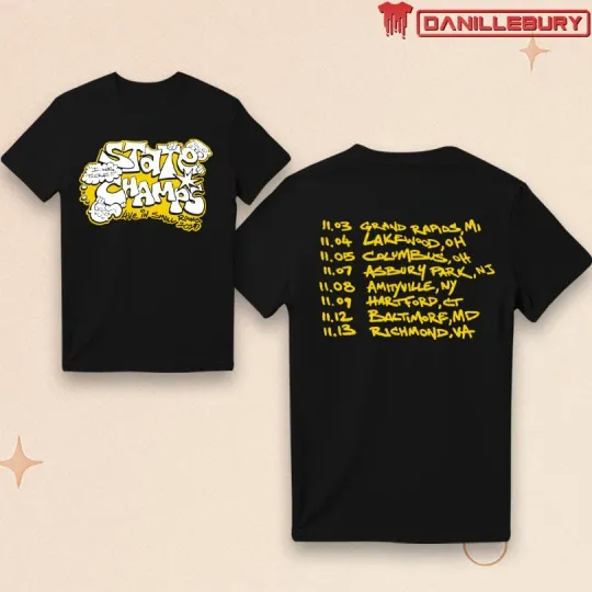Discover State Champs Live In Small Rooms 2025 Tour T-Shirt