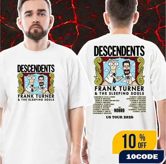 Discover DESCENDENTS US Tour 2026 T shirt
