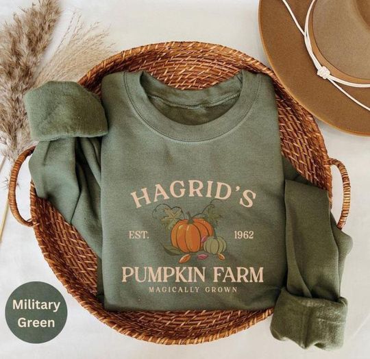 Discover Hagrid's Pumpkin Patch Sweatshirt: HP Fan Fall Tee