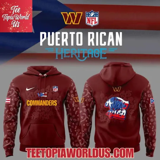 Discover Comm@nders Puertto Ric@n Heritage Hoodie, Gift For Fans, Christmas Gift