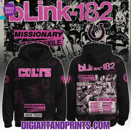 Missionary Impossible 2025 Tour B182 x Collts Hoodie, Gift For Fans, Christmas Gift