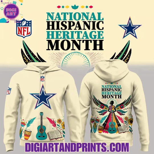Limited Edition National Hispanic Heritage Month 2025 Cowb@ys Hoodie