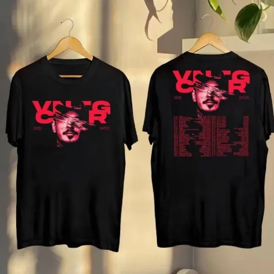 Discover Culture 2025 World Tour Double Sided Unisex T-shirt