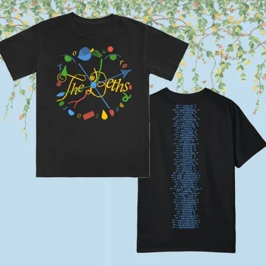 Discover The Beths Tour 2025 Double Sided Unisex T-shirt