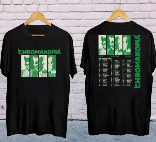 Tyler The Creator Chromakopia Tour 2025 Double Side Merch Shirt Tee