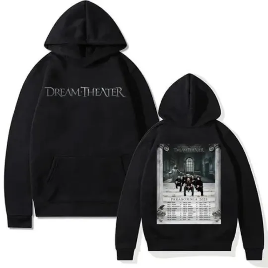 Discover Dream Theater New Hoodies Dream Theater Parasomnia Tour 2025 Shirt