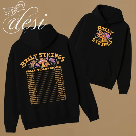 Discover Billy Strings Breast Cancer Awareness Exclusive Fall Tour 2025 Hoodie
