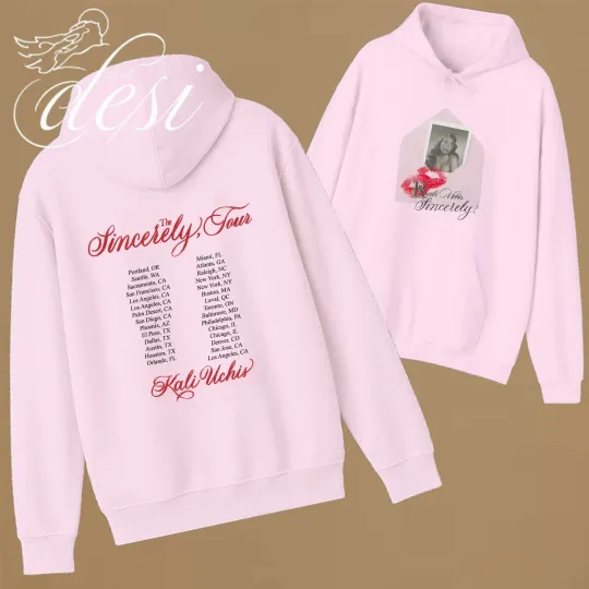Kali Uchis Sincerely Tour 2025 Music Concert Unisex Hoodie