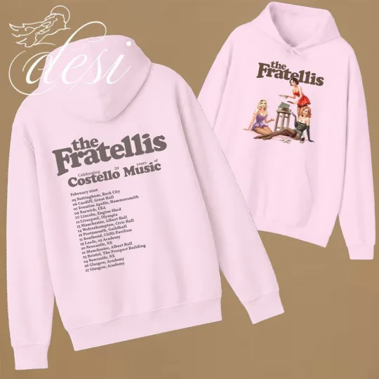 Discover The Fratellis Costello Music Tour 2026 Inspired Hoodie