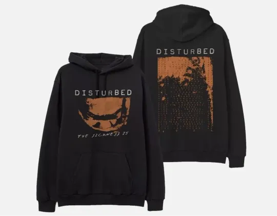 Discover Disturbed Numb The Sickness Tour 2025 Hoodie