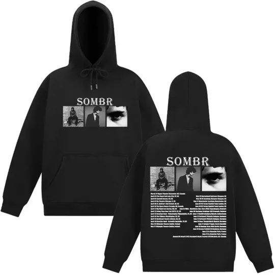Discover Sombr Merch Live 2025 Tour Dates Music Concert Hoodie