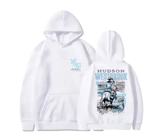 Discover Hudson Westbrook Cowboy Hoodies Take Your Time Tour 2025 Merch Unisex Hoodies