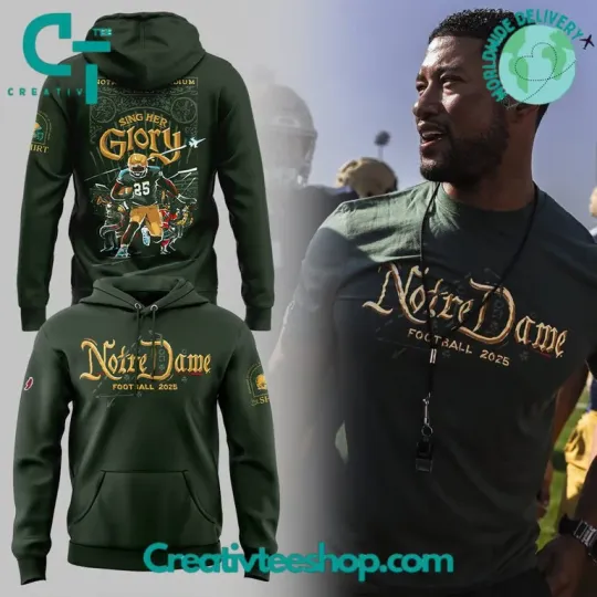 Discover Fighting Irish New Season 2025 Hoodie, Gift For Fans, Christmas Gift