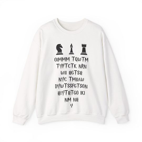 Discover Harry Potter Chess Sweatshirt, Once i make my move, Wizarding Style Pullover, Booker lover gift