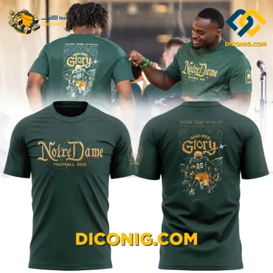 Discover ND F1ghting Ir1sh Custom Tee, Gift For Fans, Christmas Gift