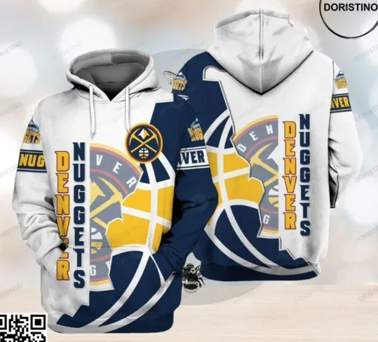 Discover Denver Nugget Nba Gift For Fan 3D Hoodie