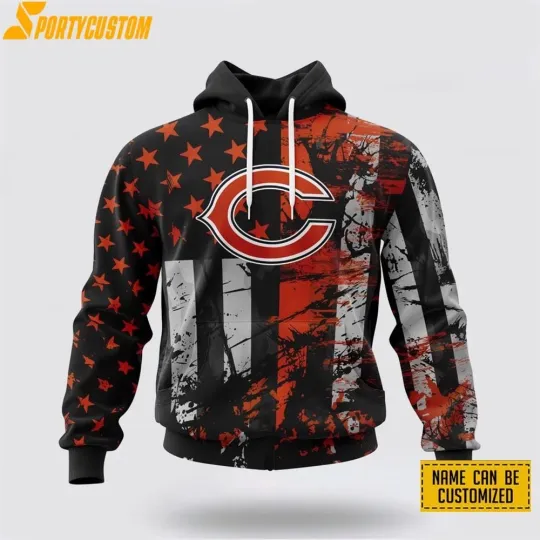 Discover Chicago Football Team Bearss 3D Hoodie , Unisex Adults S-5XL