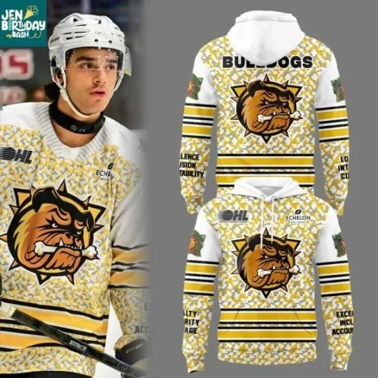 Discover Brantford Team Military Appreciation Night 2025 Game Hoodie 3D Premium, AOP