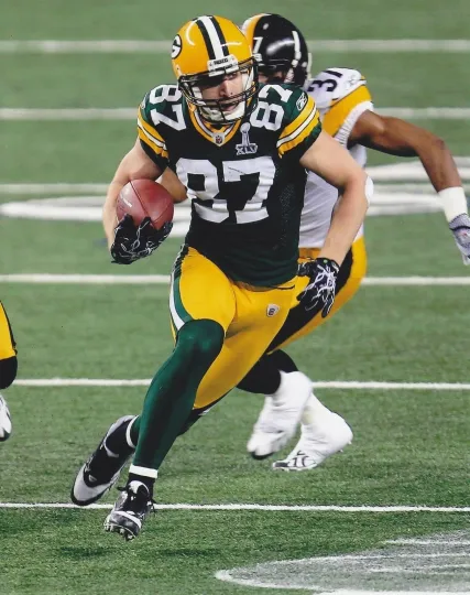 Jordy Nelson Football Vertical Poster