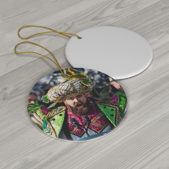 Discover Ceramic Ornament, Eagles, Jason Kelce, Football Ornament Gift