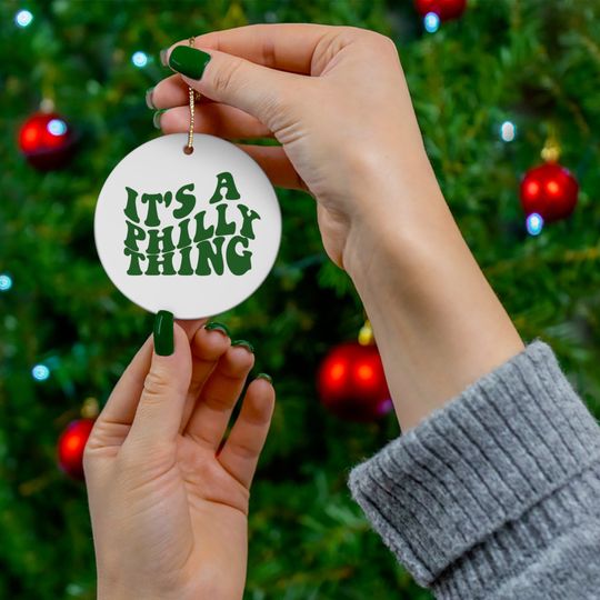 Discover It's a Philly Thing Ornament, Philadelphia Eagles Ornament, Eagles Ornament, Philadelphia Eagles Christmas Present