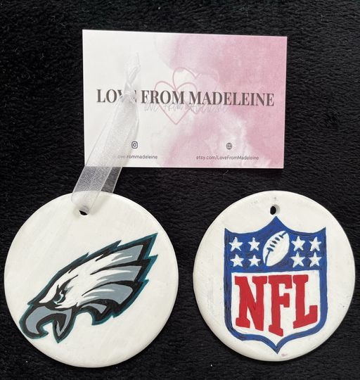 Discover football Ornament