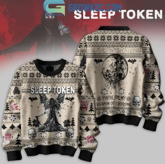Discover Sleep//Tokenn You're Still My Weapon Of Choosing Christmas Ugly Sweater