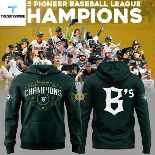 Discover Oa-kland Ba-llers Pioneer Baseball 2025 Shirt, 2025 Hoodie 3D