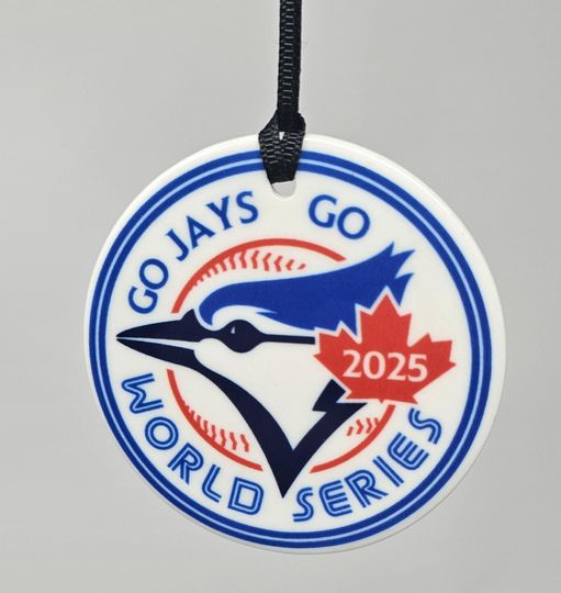Discover 2025 Toronto Baseball Ceramic Ornament, Fan Gift, Made in USA - Homemade