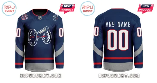 Discover Custom 2025 Columbus Blue Jacket Stadium Series Hockey Jersey, Gift For Fans