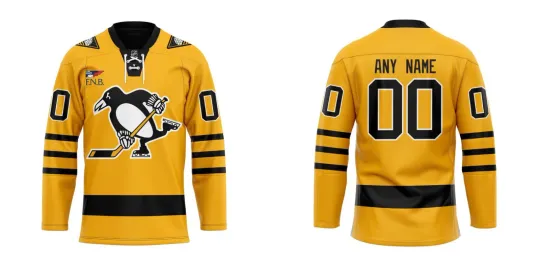 Discover Personalized Pittsburgh Penguin 202526 Third Lace Hockey Jersey, Gift For Fans