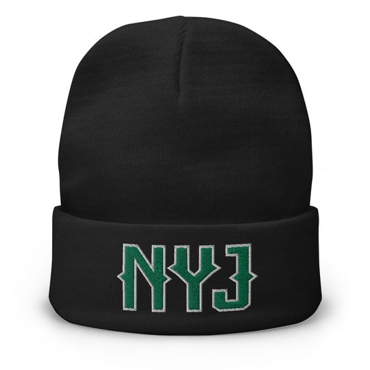 NY Football Retro New York Jet Winter Beanie Cap Hat