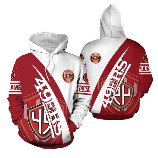 San Francisco Football Team 49erss 3D Hoodie