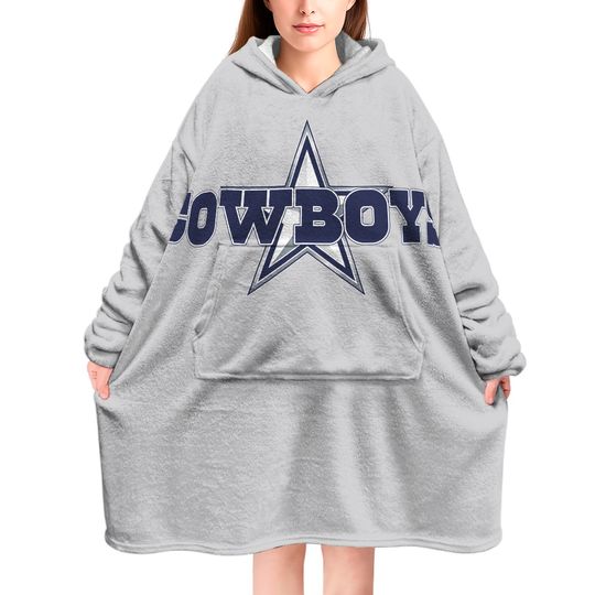 Cowboys Hooded Blanket